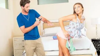 Gia Derza Shakes Her Ass and Sucks Some Cock for Followers - Naughty America - 18137