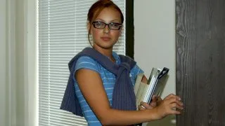 Dani Woodward fucking in the couch with her petite - Naughty America - 219