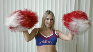 Cheerleader Harmony fucking in the bed with her natural tits - Naughty America - 739