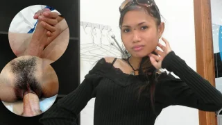 Skinny Sex Video With Hairy Cutie - Asian Sex Diary - 41833