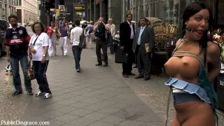 BEST OF EUROPE: Angelica Heart Big Tits, Public Bondage, & Humiliation - Public Disgrace - 10260