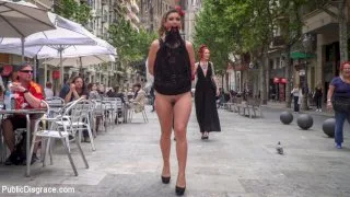 Shy Pretty Bitch Sings in Pain - Part 1 - Public Disgrace - 11759