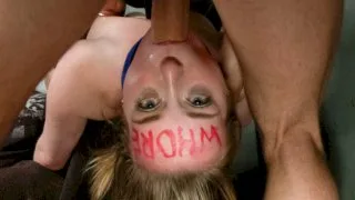 18 year old Preachers daughter Spreads the Word of God, and her Legs - Public Disgrace - 14321