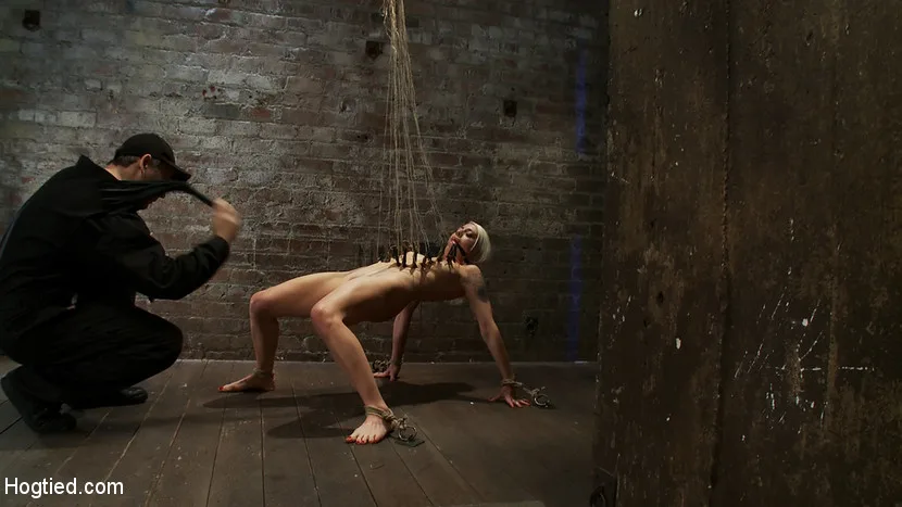 The Williams has never bound Lorelei with rope, not once in all those years.Let the games begin! - Hogtied - 4329