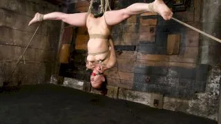 The cute, adorable, flexible Sabrina Sparx is back, and gracing Hogtied with her amazing body. - Hogtied - 554