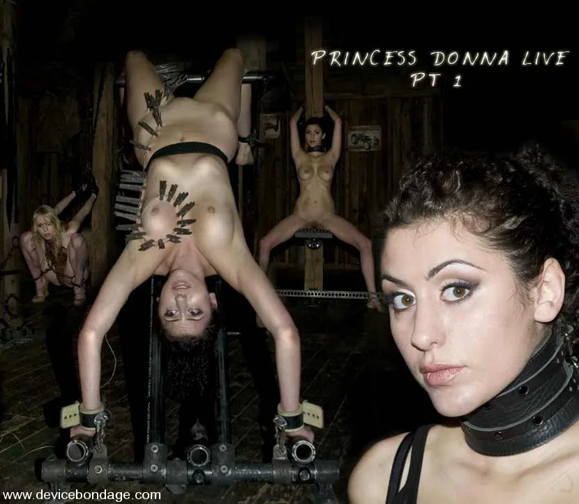 Princess Donna Live, Part 1 - Device Bondage - 600