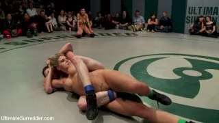 RD 3/4 of March's Live Tag Team Match: Totally non-scripted collegian style sexual lesbian wresting! - Ultimate Surrender - 6475