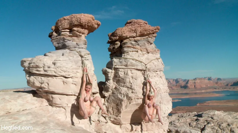 FEATURE SHOOT : WET ROCK CANYON - Hogtied - 7485