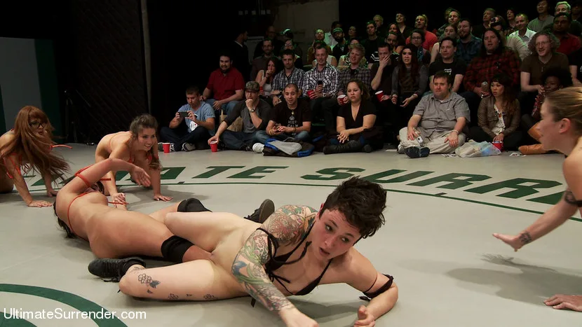 Season 10's First Tag Team Match: Team Dragon vs. Team Nightmare RND 1 - Ultimate Surrender - 7953