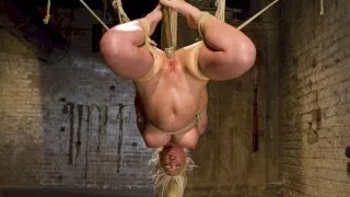 Big Tit Double Penetration Bondage Slut - Hogtied - 22662