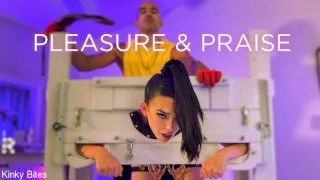Pleasure & Praise: Kasey Kei Dominated by King Noire - Kinky Bites - 31834