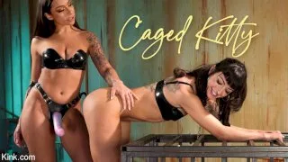 Caged Kitty: April Olsen Anally Dominates Charlie Valentine - Everything Butt - 32238