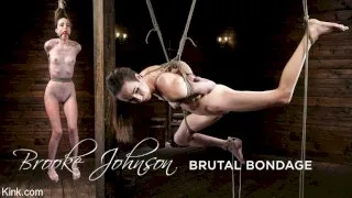 Brooke Johnson: Brutal Bondage - Hogtied - 32378
