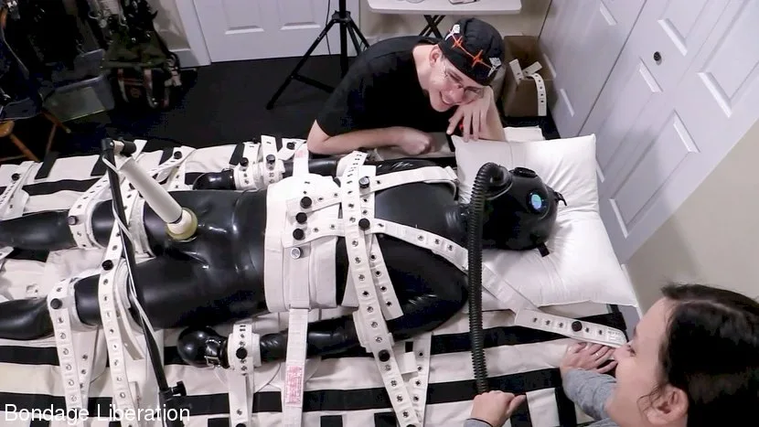 Tease and Denial of Breath - Bondage Liberation - 33344