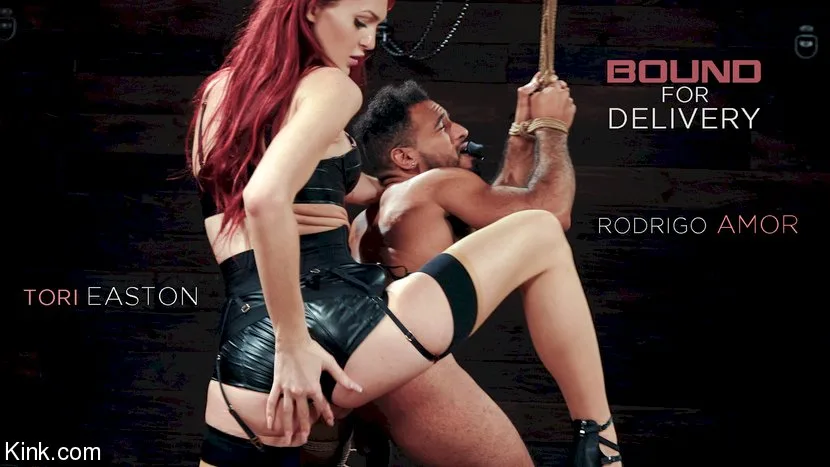 Bound For Delivery: Tori Easton and Rodrigo Amor - Kink Test Shoots - 33542