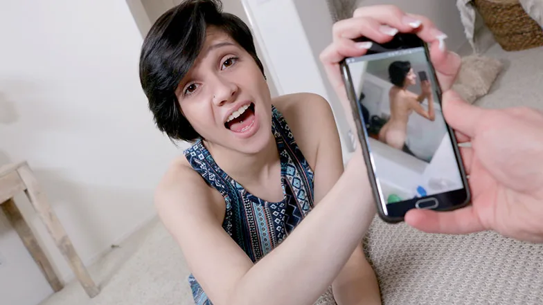 Sending Daddy The Wrong Selfies - Dad Crush - 9479