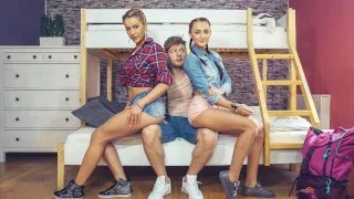 Stuck Under A Bed - Fake Hostel - 25860