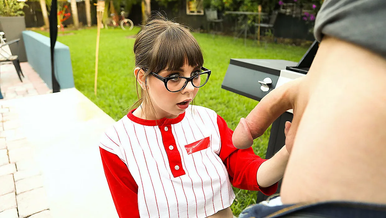 Shae Celestine fucking in the outdoors with her natural tits - My Sister's Hot Friend - 30730