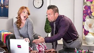 Marie McCray fucking in the desk with her bubble butt - Naughty Office - 32868