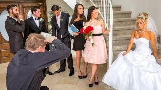 Euro Tiffany Doll fucking in the bed with her medium ass - Naughty Weddings - 36820