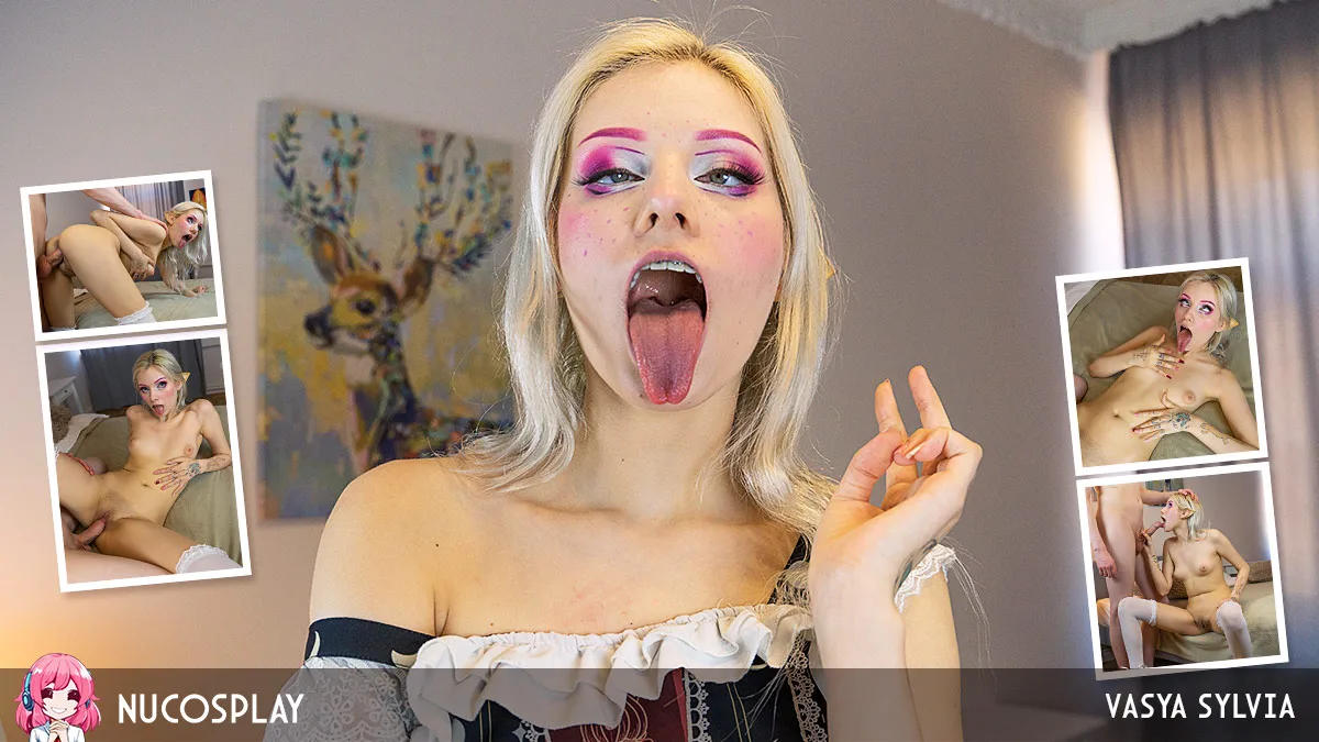 Vasya Sylvia Get’s Her Elf Pussy Stretched By Human Cock - NuCosplay - 399153