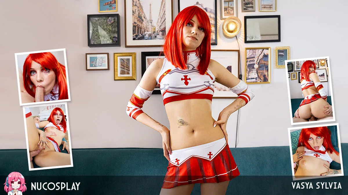 Vasya Sylvia Is A Horny Anime Slut Who Needs Cock Badly - NuCosplay - 399171