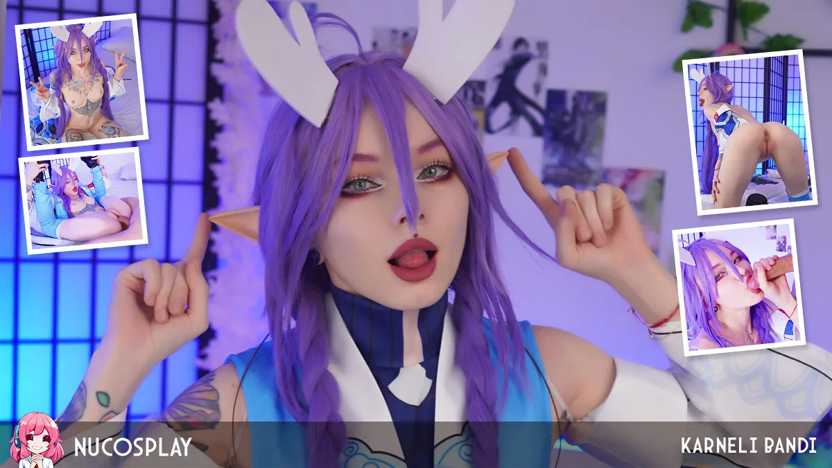 Pale Skinny Elf Girl Karneli Bandi Gets Her Perfect Pussy Fucked Hard - NuCosplay - 401171