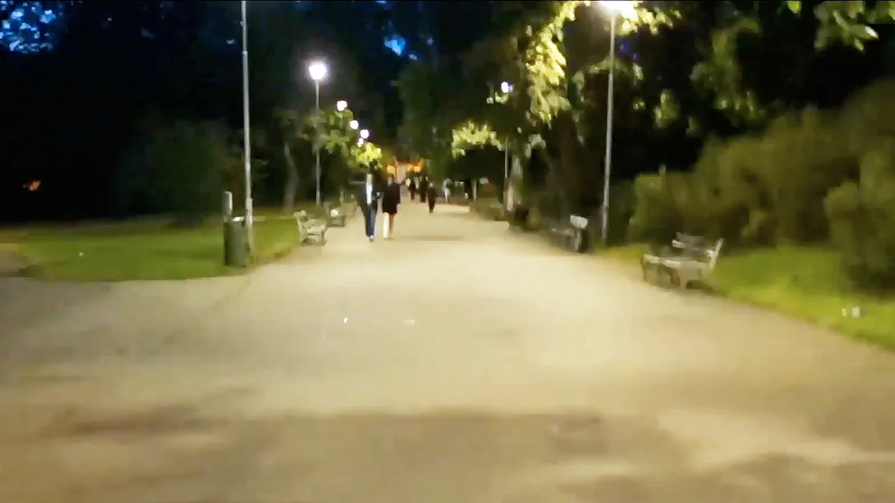 Nighttime Stroll exploring the neighborhood - Euro Sex Diary - 401415