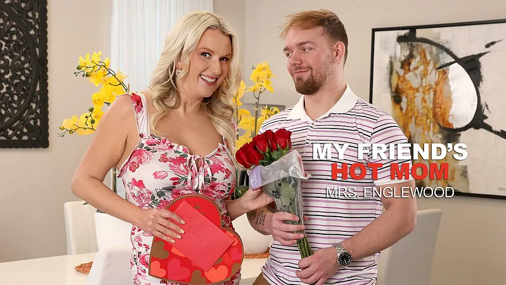 Sexy MILF Mrs. Englewood gives her son's friend the best Valentine Day fuck ever - My Friend's Hot Mom - 402552