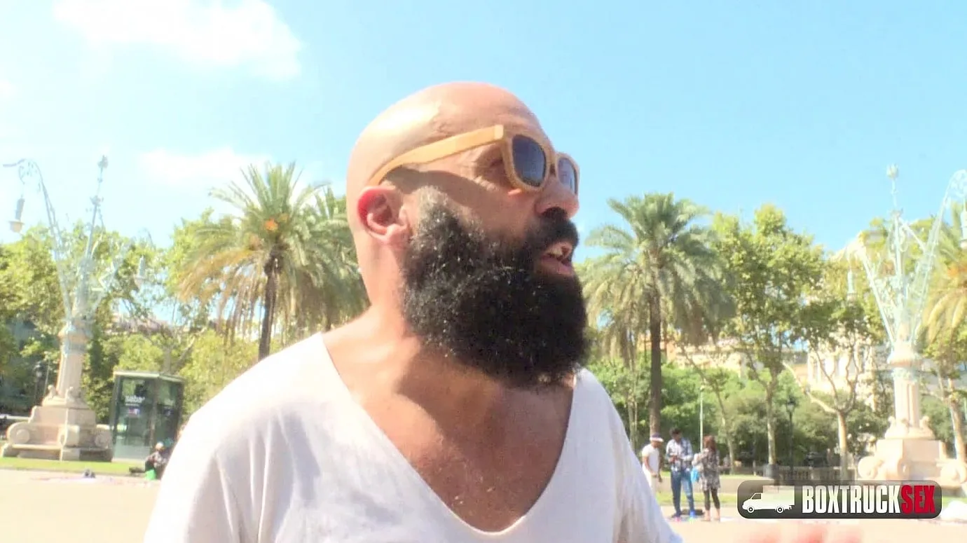 Lucie Fernandez Paid for an Erotic Photoshoot in Public - Feb 5, 2018 - Box Truck Sex - 7310