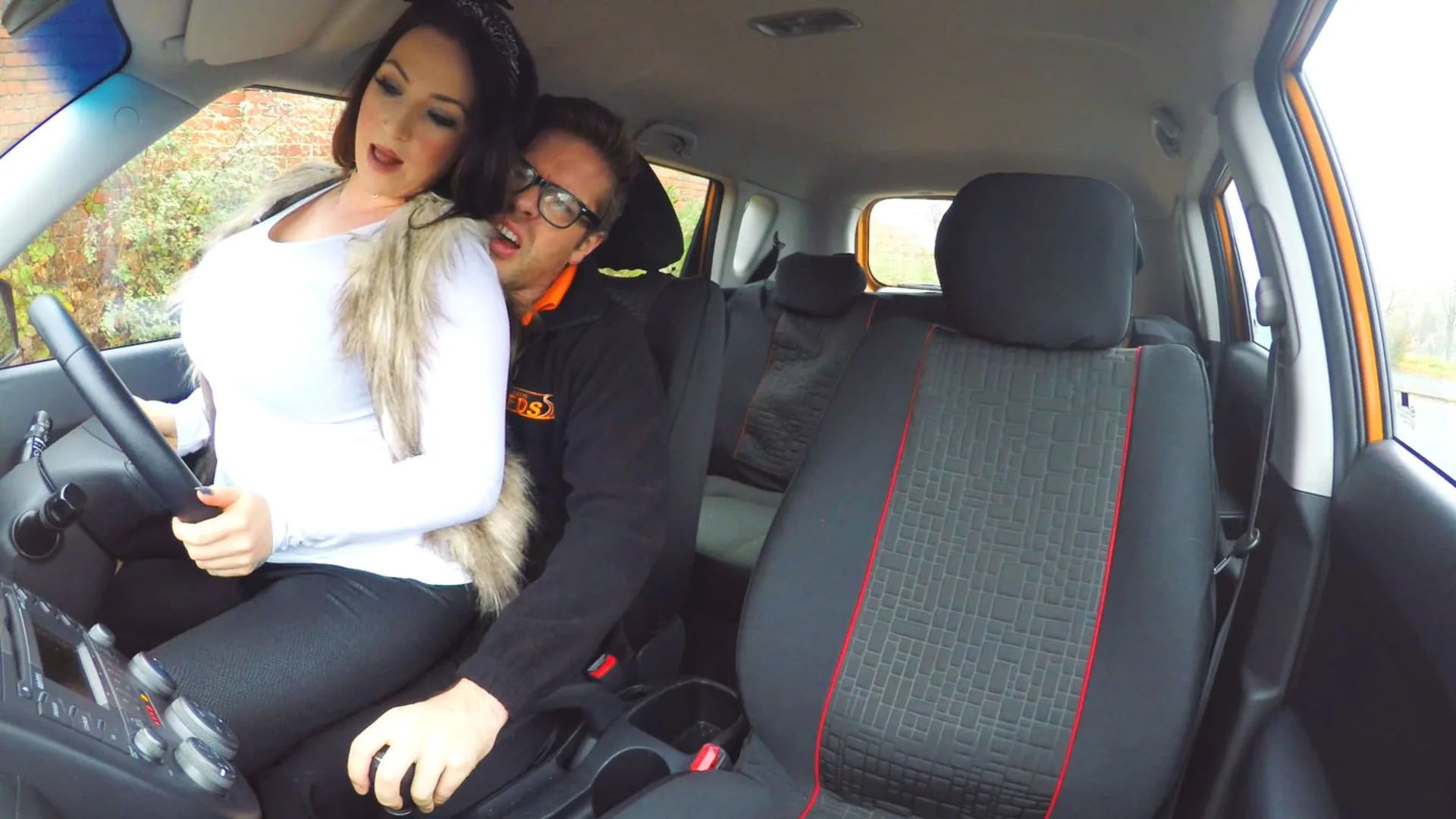 Busty Jail Bird Wants a Wild Ride - Fake Driving School - 11876