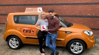 Sex begins when instructor leaves - Fake Driving School - 12124