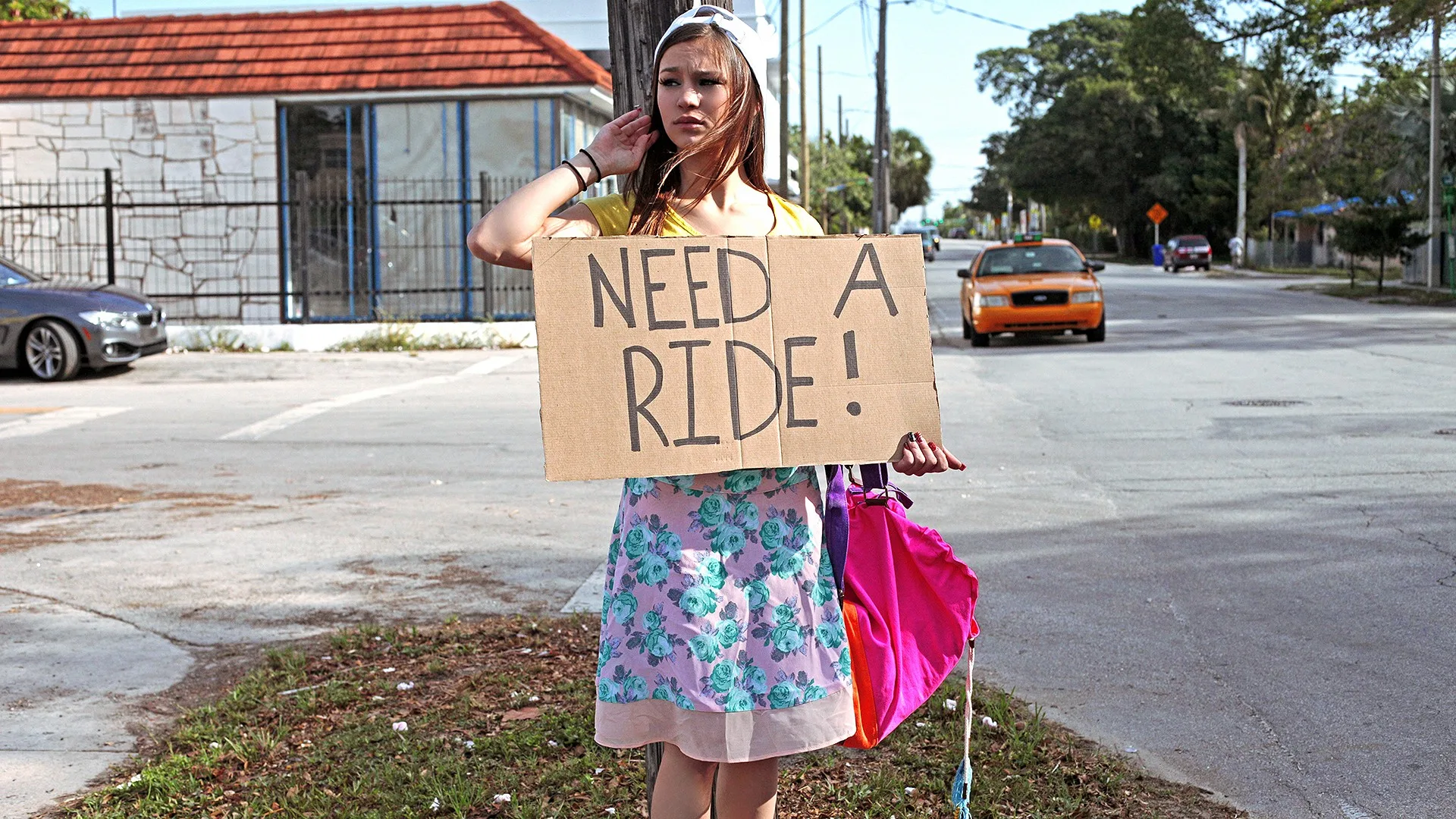 Hot Sex with a Horny Hitchhiker - Stranded Teens - 12216