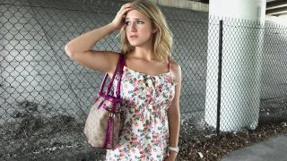 Blonde Gets Nailed on Camera - Stranded Teens - 12256