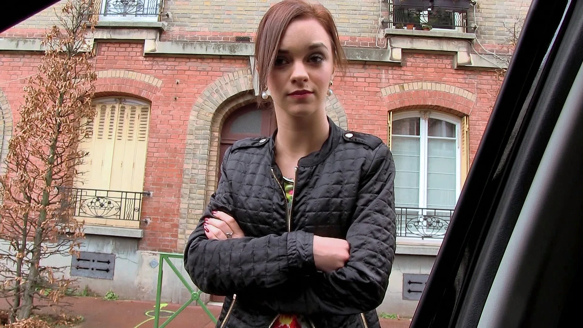 Horny French Amateur Car Sex - Stranded Teens - 12310