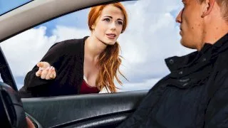 British Redhead Sucks Cock - Stranded Teens - 12396