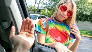 GF Cheats With Driver - Stranded Teens - 12468