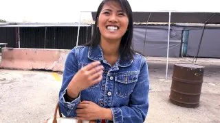 Asian sensation with nice tits rides the BangBus - Bang Bus - 16712