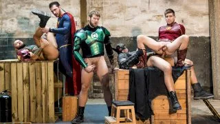 Just Dick League : A Gay XXX Parody Part 4 - MEN - 16855