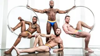 Strip Poker Scene 1 - Noir Male - 18858