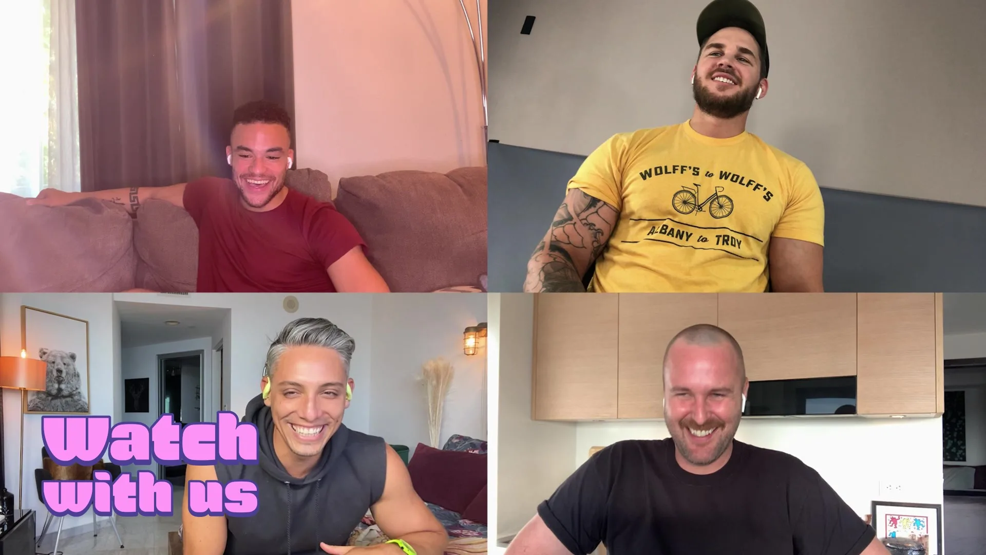 Watch With Us: Look What the Boys Dragged In - MEN - 21617