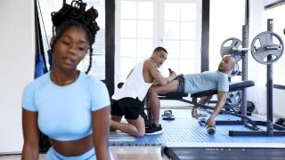 Teaching him how to pump - Noir Male - 22293