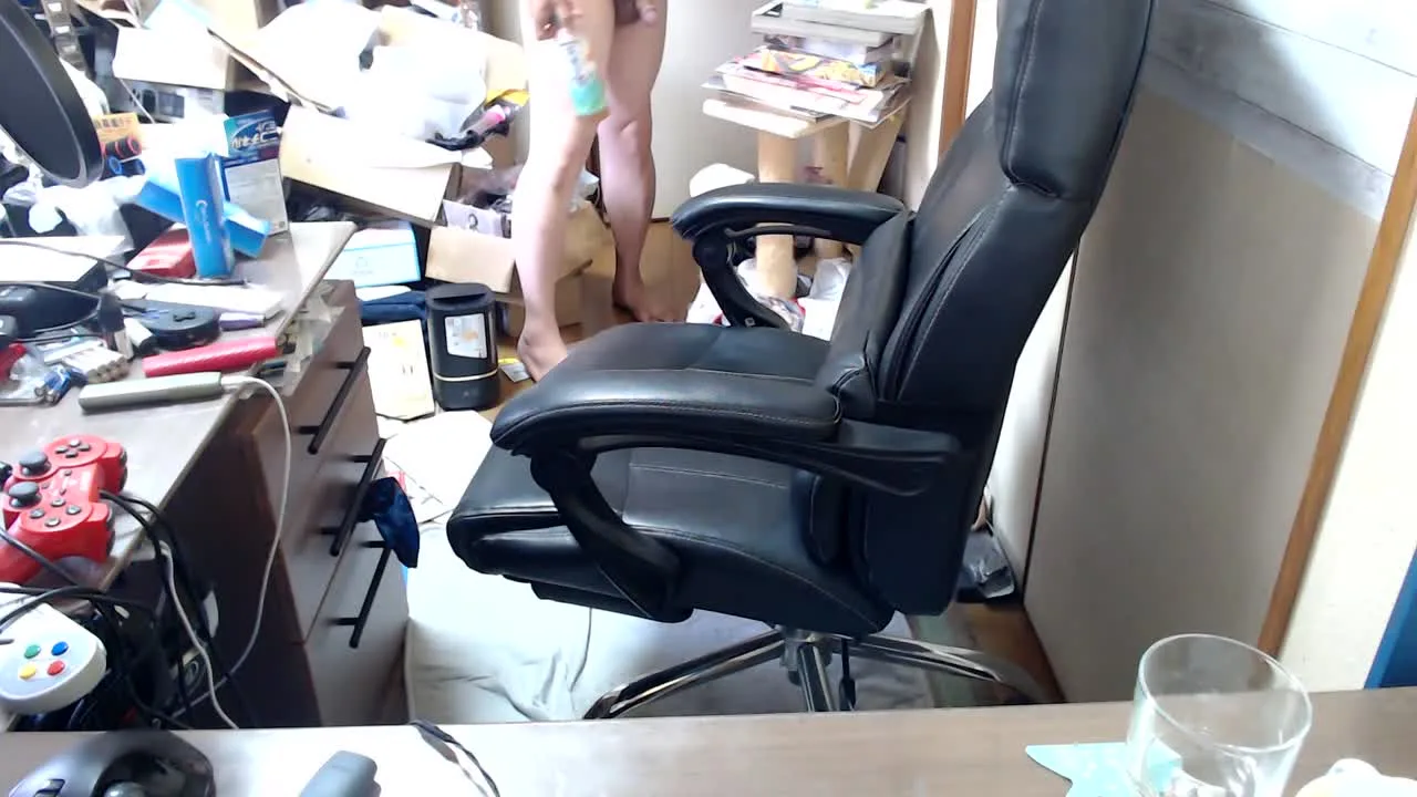 7/28　朝の１番絞り　【変態です、見てください】変態キモブタ♂おちんぽしこしこ❤ - FC2 Video - 175791