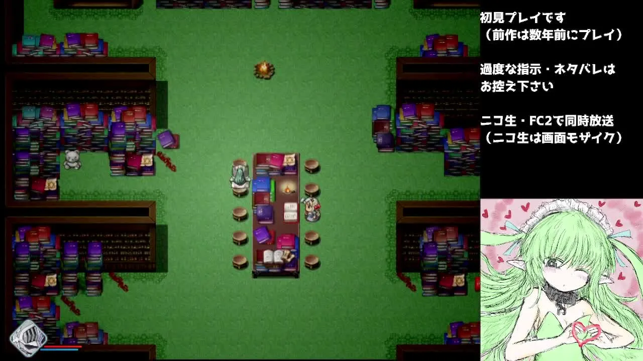 【18禁同人】BLACKSOULSⅡ-愛しき貴方へ贈る不思議の国- part1【生配信】 - FC2 Video - 176632