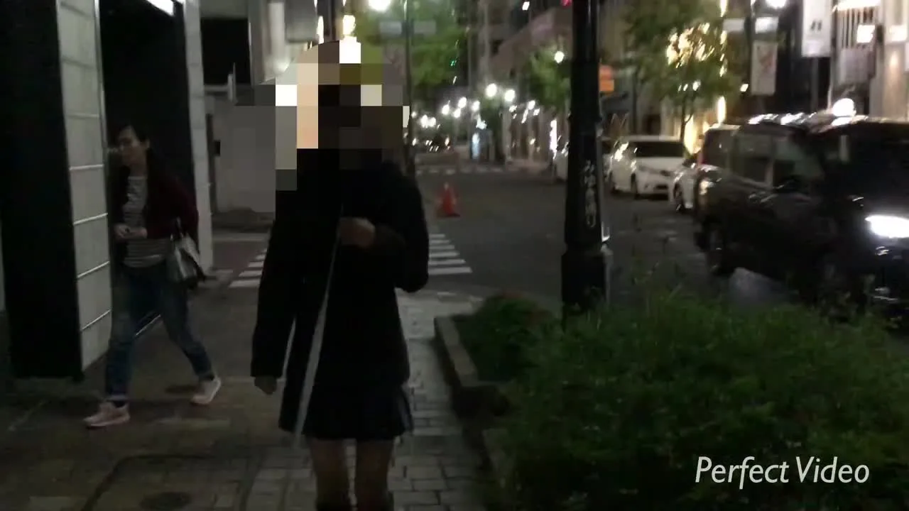 繁華街をロングリード引き② - FC2 Video - 178939