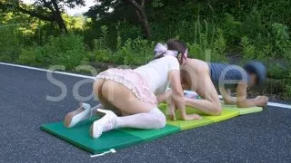 M+Kの野外活動日記その8 過去イチのハプニング！ 秘密の場所でまったり野外SEXのはずが予期せぬ来 - FC2 Video - 178943