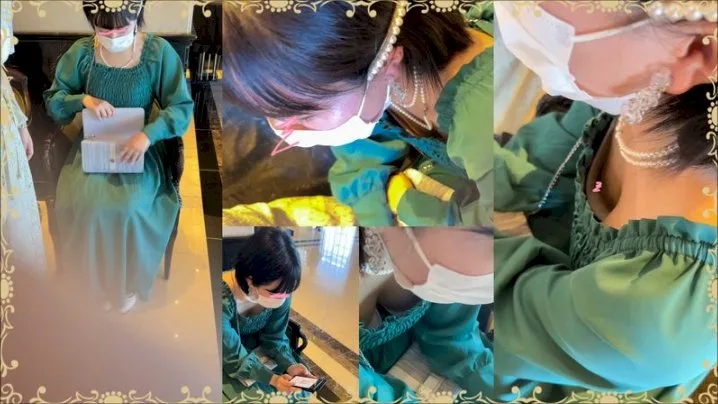 新婦お色直し&結婚式の胸チラ・パンチラ 4名 vol.41 - FC2 Video - 182329