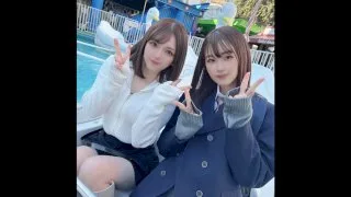 完全顔出し・待望の3P！女子アナ志望のGcup美巨乳現◯女子大生とアイドルの原石美◯女。 - FC2 Video - 183119