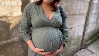 【臨月！貴重映像】出産1週間前の妊婦さんが10ヶ月ぶりの中出しSEXで昇天 FC2-PPV-3271 - FC2 Video - 188428