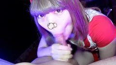 【野球ガールの寸止めフェラ】よだれを垂らしながらのフェラ&手コキ、そして言葉責め.. - FC2 Video - 191750